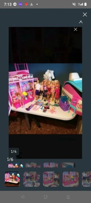 Lote Barbie antigua