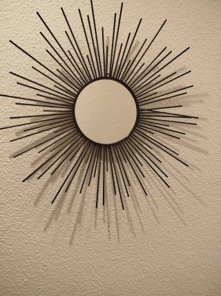 Espejo de Pared Estilo Sol