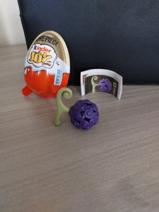Frutto Gom Gom One Piece Kinder Joy