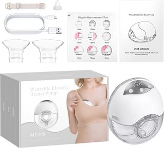 YGITK Sacaleches eléctrico 4 Modos 12Niveles 210ml