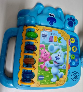 Libro interactivo con peluche ABC Blue Vtrech