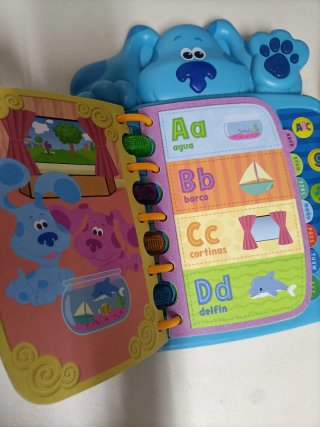 Libro interactivo con peluche ABC Blue Vtrech