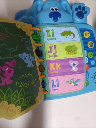 Libro interactivo con peluche ABC Blue Vtrech