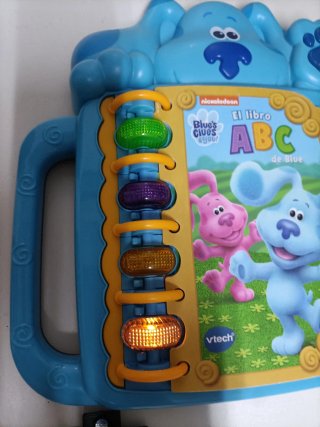 Libro interactivo con peluche ABC Blue Vtrech