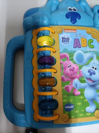 Libro interactivo con peluche ABC Blue Vtrech