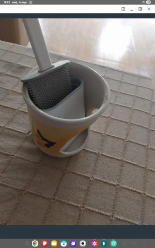 Escobilla WC Cerámica y Silicona