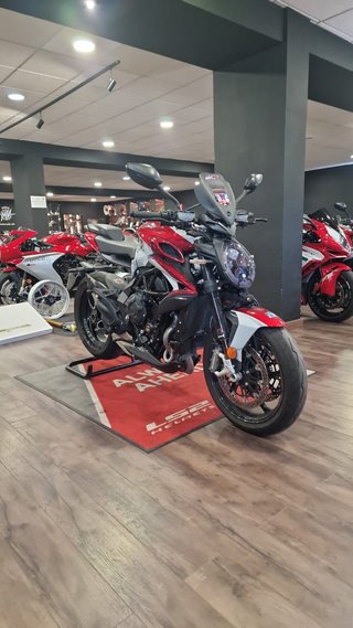 MV Agusta Brutale 800 RR Roja y Blanca