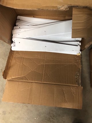 Piezas Estantería Metálica Blanca