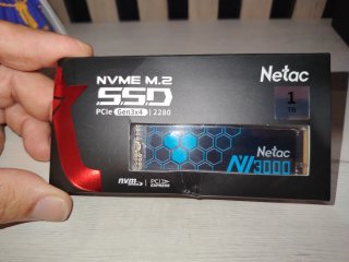 SSD NVMe Netac 1TB PCIe Gen3x4
