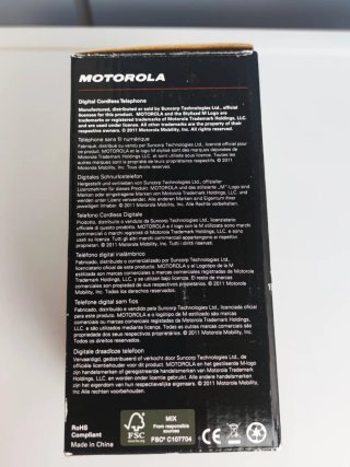 Pack Teléfonos Inalámbricos Motorola S1202 Twin