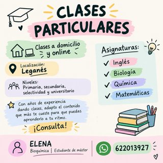 Clases particulares en Leganés