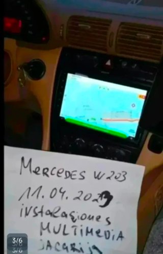 Radio Android para Mercedes Clase C