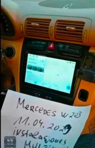 Radio Android para Mercedes Clase C