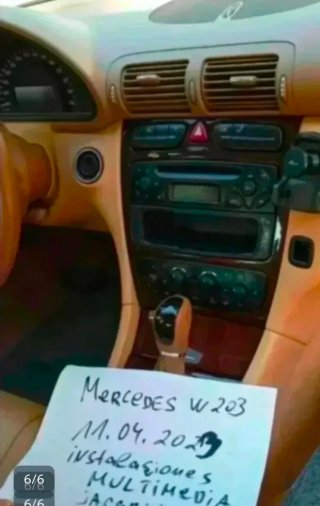 Radio Android para Mercedes Clase C