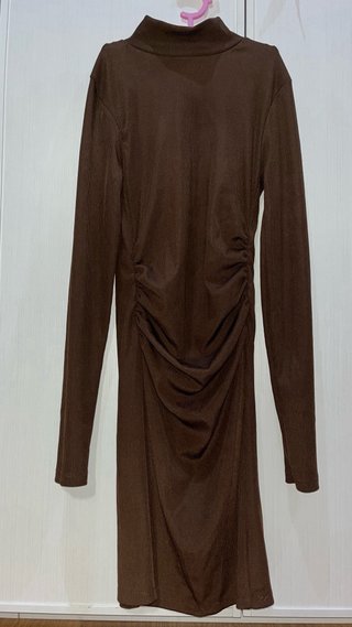 Vestido Marrón Pull&Bear Talla S