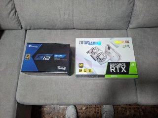 Fuente Seasonic 750W y Tarjeta Gráfica Zotac RTX 3