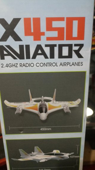 2 Aviones Radiocontrol Aviator X450