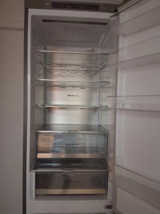 Nevera Combi LG Acero Inoxidable