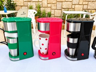 Cafeteras de colores
