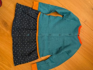 Vestido infantil arcoíris y estrellas TUC TUC