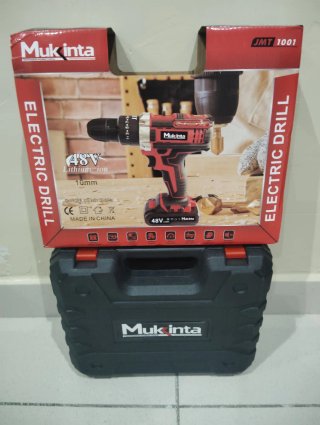Taladro Percutor Atornillador Mukinta 48V nuevo