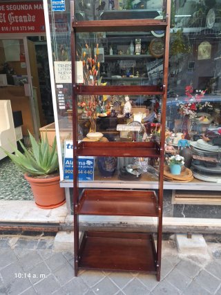 Estantería Escalera Madera Marrón