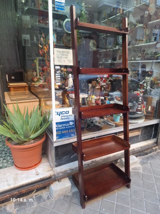 Estantería Escalera Madera Marrón