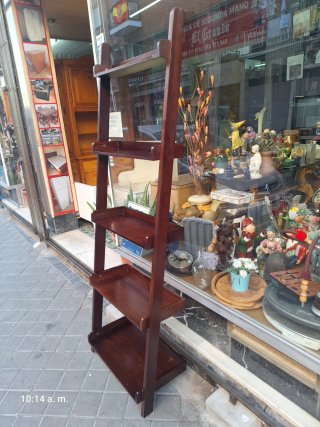 Estantería Escalera Madera Marrón