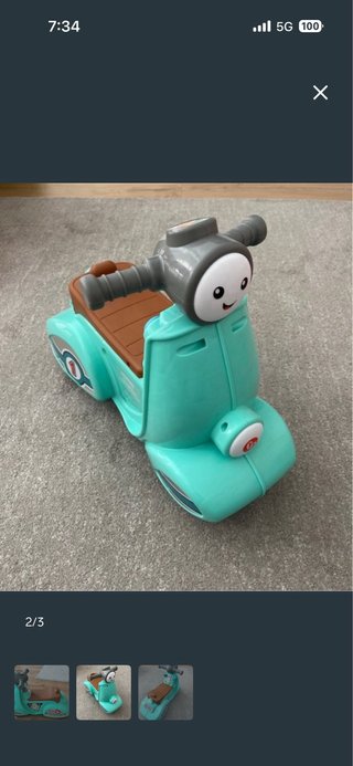 Moto correpasillos Fisher-Price