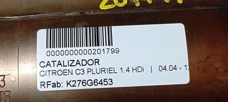 CATALIZADOR CITROEN C3 PLURIEL 1.4 HDi
