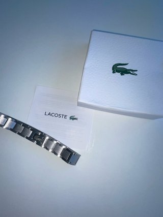 Pulsera Lacoste Plateada