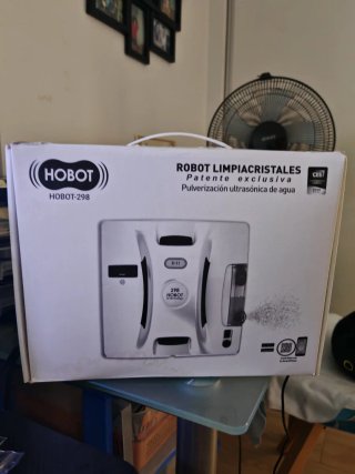 Robot Limpiacristales HOBOT-298 con Pulverizador
