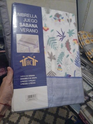 Pack 3 Juegos de Sábanas para Cama 90