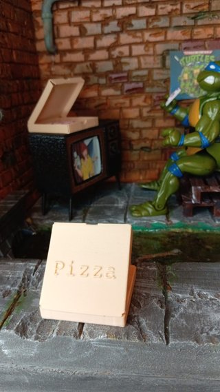 Diorama Scenario Fogne Dedicato a TMNT 12 cm