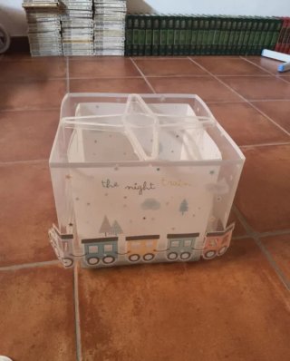 Lámpara muy bonita infantil tren para niños