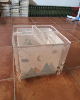 Lámpara muy bonita infantil tren para niños
