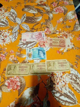 Billetes antiguos de España
