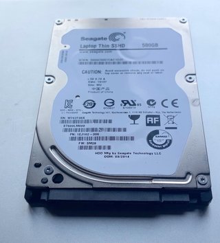 Disco Duro SeaGate 500 GB /  2.5 SATA      Funcion