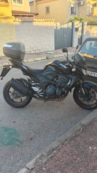 Kawasaki Z750 Naked 2009 Negra