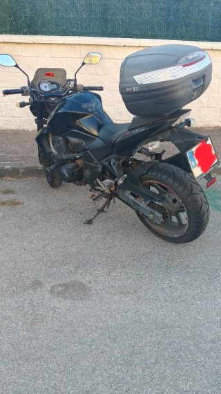 Kawasaki Z750 Naked 2009 Negra