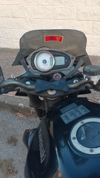 Kawasaki Z750 Naked 2009 Negra
