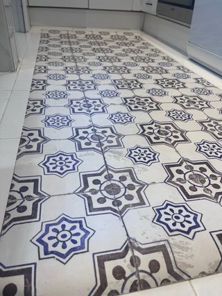 Alfombra Vinilo Diseño Hidráulico 80x200 Fancyhaus