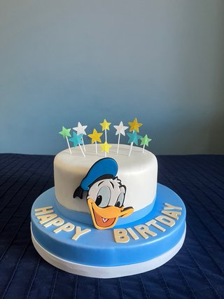 Torta scenografica Paperino
