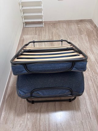 Cama Plegatín Azul