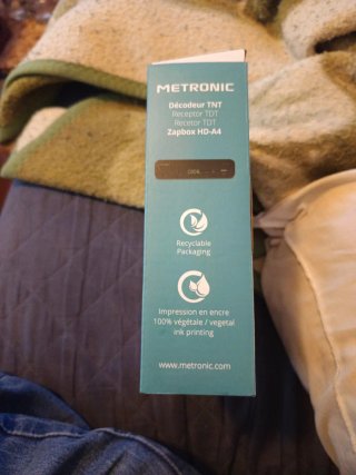 Decodificador TDT Metronic Zapbox HD-A4