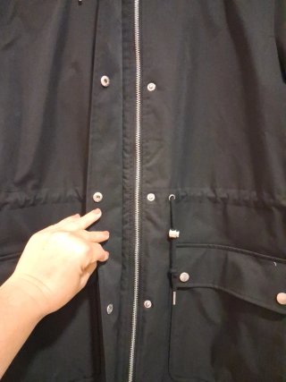Chaquetón Parfois Negro