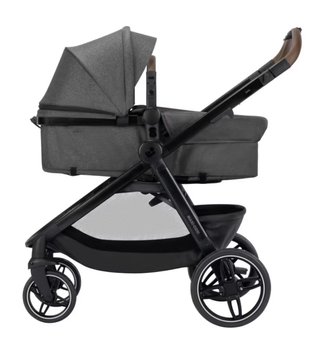 Carrito de bebé gris