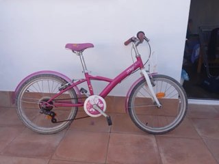 Bicicleta Infantil Btwin Rosa