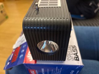 Altavoz Solar JOC H1688MIC con Radio y Karaoke