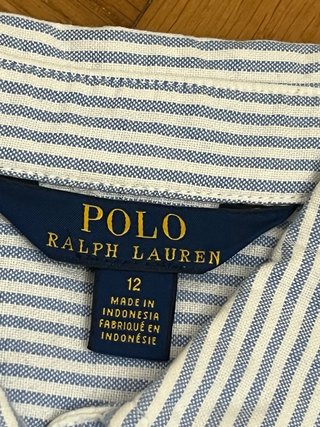 Camicia Ralph Lauren Bambina 12Y/XS